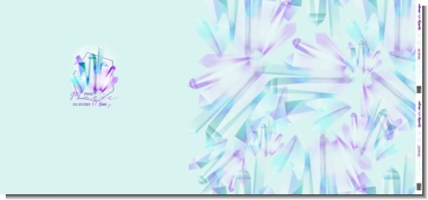 Crystal Magic by lycklig design hellmint 75cm x 160cm